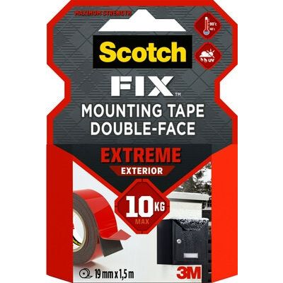 Mounting Tape Scotch-Fix™ Extreme Exterior PT1100-1915-P, 19mm x 1,5m