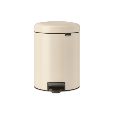 Prügikast 5L, Brabantia, NewIcon pedaaliga 14 99 00/Soft Beige, beež