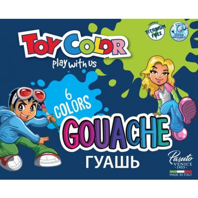Gouache  6x25ml Toy Color