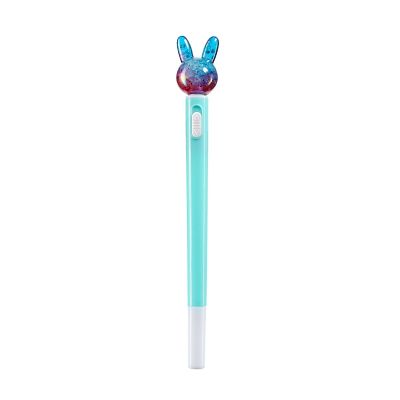 Ballpoint pen ANIMAL LED light, blue Miquelrius