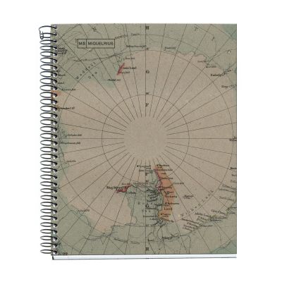 Folder A5 80l 5x5 square spiral 2 hole ECOMAPS Miquelrius