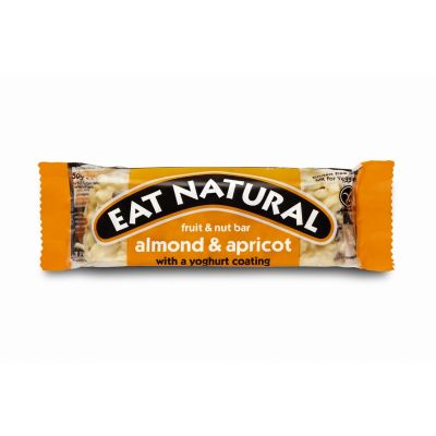 Batoon mandlite, aprikooside ja aprikoosiglasuuriga 45g, EAT NATURAL