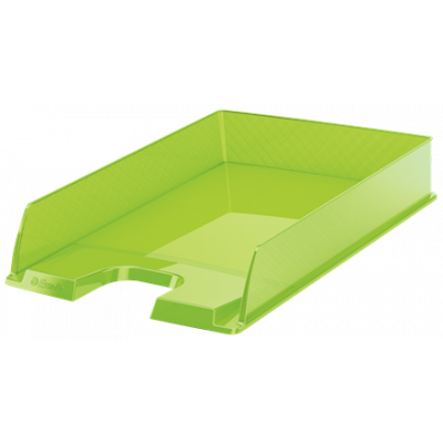 Letter tray A4 Esselte Europost transparent green