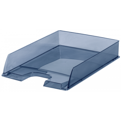 Letter tray A4 Esselte Europost transparent smoked grey