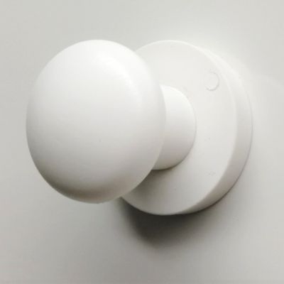 Magnetic button 840807 for ceramic board, for attaching paper pad, white / 1 pc