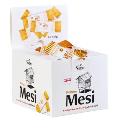 Honey (portion) 8 g x 60 pcs / box, Nordmel