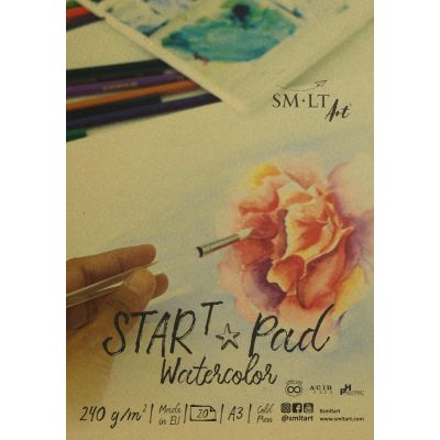 Watercolor pad A3 240gsm 20 sheets Start SMLT