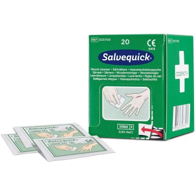 Haavapuhastusalvetid NaCL N20 Salvequick 323700