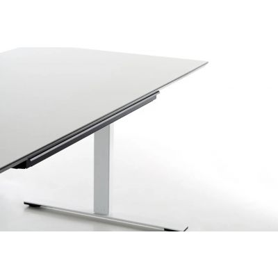 Desk drawer Slimtray-L with pencil drawer L-875/800 xW-260/245xH-260mm/ black