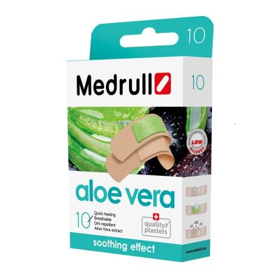 Haavaplaaster Medrull Aloe Vera N10 10tk/pk