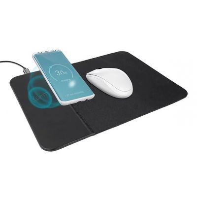 Hiirepadi + nutitelefoni juhtmevaba laadimisalus Satzuma Wireless Charging Mouse Mat