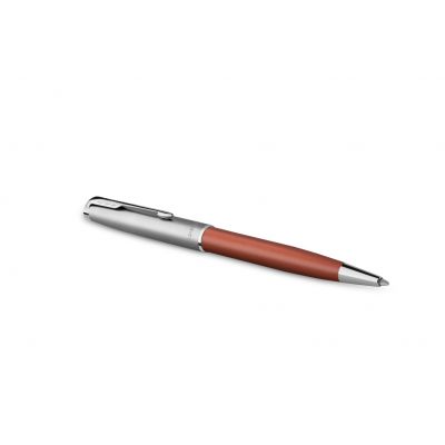 Ballpoint pen Parker Sonnet Essential SB CT Orange, Medium black