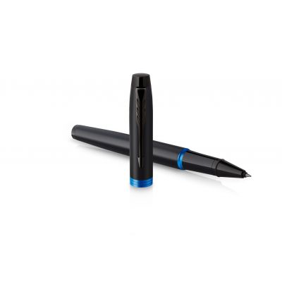Roller ball Parker IM Professionals Monochrom Marine Blue, Fine black