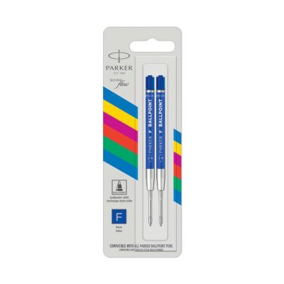 Ink core PARKER Quinkflow Economy F blue 2 pcs