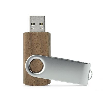 USB flash drive TWISTER WALNUT 16 GB