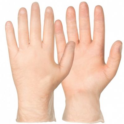 Kaitsekindad puudrita, vinüül L, 4tk/pk