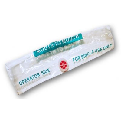 Elustamiskile First Aid pakendis, (kaitsemask kunstliku hingamise tegemiseks), ühekordne