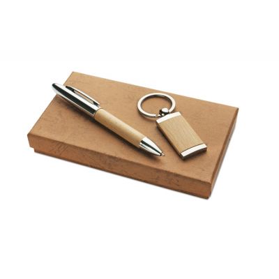 Gift set FRED, ball pen +keychain