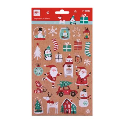 Christmas Stickers Apli 25 pcs