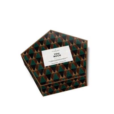 Gift set The Gift Label Christmas Pentagoinal Box for Him: You Rock