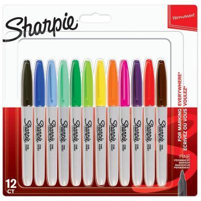 Marker Permanent Sharpie 12 pcs F