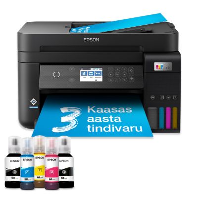 Kontorikombain Epson EcoTank L6270 A4 4800x1200dpi 15.5ppm(8.5ppm colour) 250sh WiFi LAN USB 4-ink ITS must