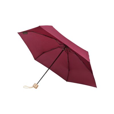 Vihmavari Wenger Compact Travel Umbrella Red - punane, avatud varju diameeter 89cm, kokkupandult 18cm, 180gr