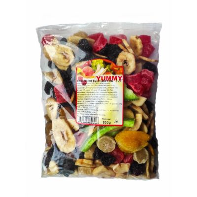 Kuivatatud puuviljade mix, 500g