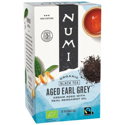 Must tee Earl Grey aged ÖKO Numi 2g*18  tk/pk