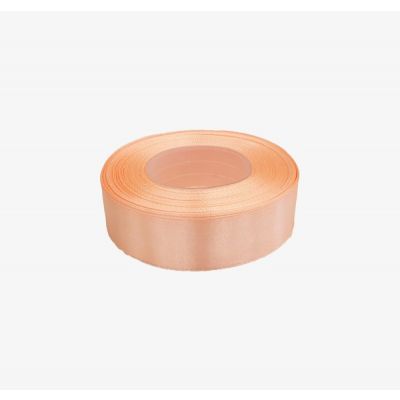 Satin ribbon 25mm x 32m, light pink