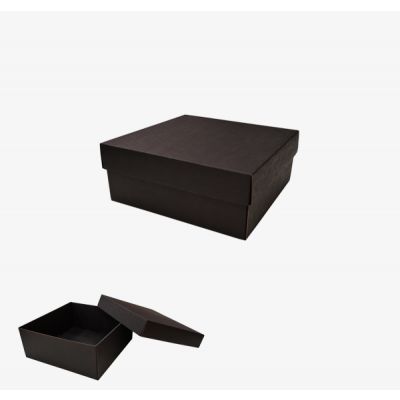 Gift box 190x190x80mm black