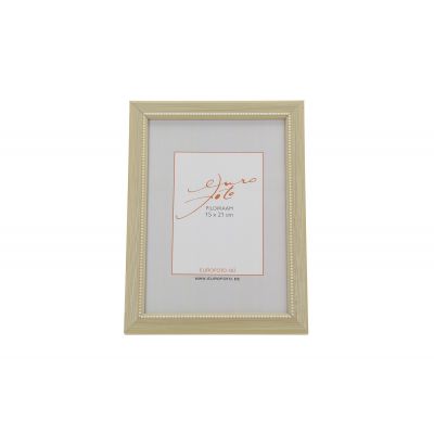 Picture frame Perline 30x40 cream wood, support leg