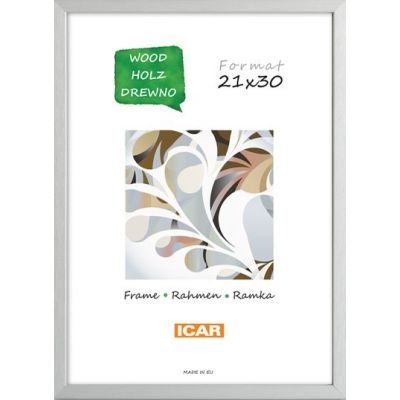 Pildiraam Pinia 21x29,7 hõbedane puit