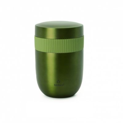Thermos food container CHIC.MIC Bioloco Sky 200+420ml Khaki