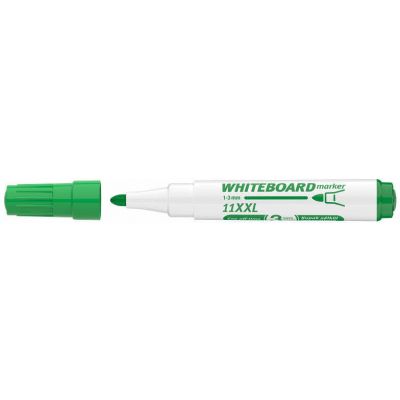 Whiteboard marker ICO 11 XXL, bullet nib 1-3 mm, green