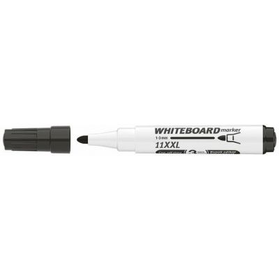 Whiteboard marker ICO 11 XXL, bullet nib 1-3 mm, black