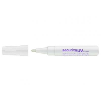Marker ICO Security UV XXL, 1-3mm bullet nib