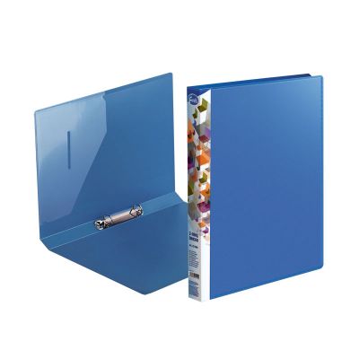 Ring binder A4, 2 ring, 16mm (spine 20mm) blue Forofis