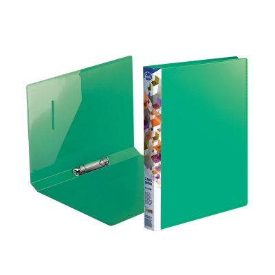 Ring binder A4, 2 ring, 16mm (spine 20mm) green Forofis
