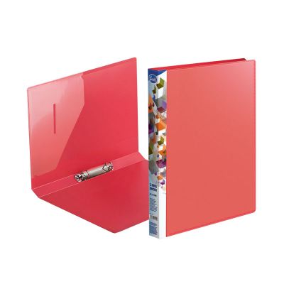 Ring binder A4, 2 ring, 16mm (spine 20mm) red Forofis