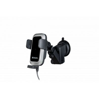 Autohoidik ja juhtmevaba laadija Verbatim FWC-03 Pro Qi Fast Wireless Car Charger, max 15W laadimisvõimsus