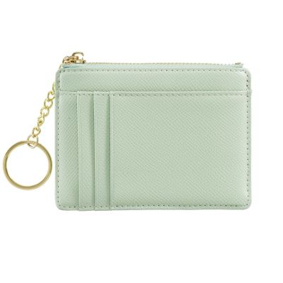 Money and card pocket light green Miquelrius