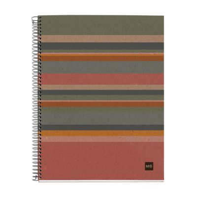Folder A4 120l 5x5 line spiral 4 holes ECOLINES Miquelrius