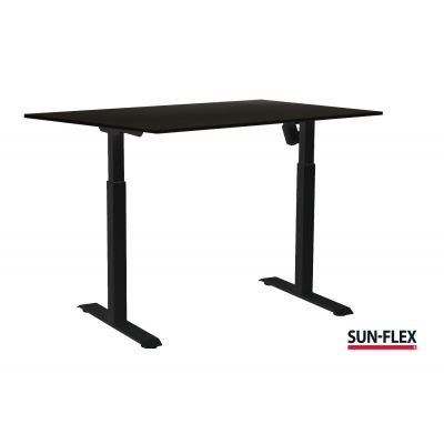 Worktop SUN-FLEX 650804, 1400x800x18mm/ black- Blacklaminate