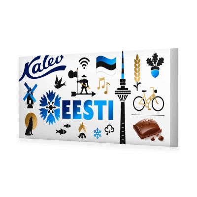 Piimašokolaad Eesti 100g, Kalev