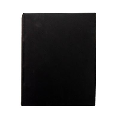 Sheet music covers A4 with ring clip black soft, without print