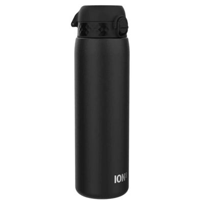 Isolated stainless steel water bottle Ion8, 920ml / (31 oz), Black