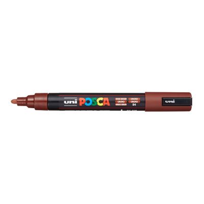 Marker Uni Posca PC5M cocoa brown,1.8- 2.5mm