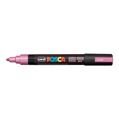 Marker Uni Posca PC5M metallic pink,1.8- 2.5mm