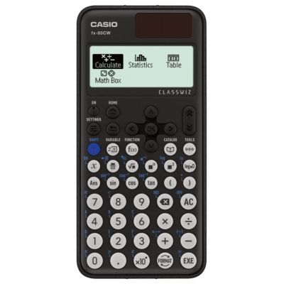Standard Scientific Calculator Casio FX-85CW, with Solar and LR44 batteries